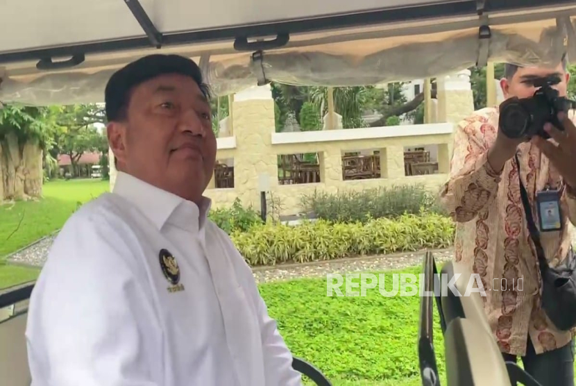 Menteri Koordinator Politik dan Keamanan (Menko Polkam) Budi Gunawan di Istana Kepresidenan Jakarta, Rabu (22/1/2025).