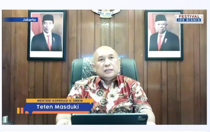 Menkop UKM: Koperasi di NTT Terbaik di Indonesia. Menteri Koperasi dan Usaha Kecil Menengah (UKM) Teten Masduki.