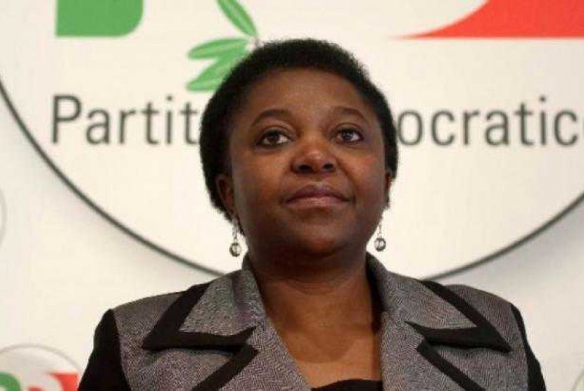 Menteri kulit hitam pertama Italia, Cecile Kyenge 