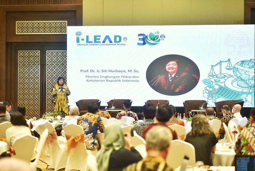 Menteri LHK Siti Nurbaya apresiasi kehadiran portal I-LEAD yang berisi perkara terkait lingkungan