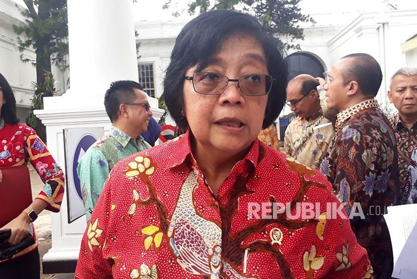 Menteri LHK Siti Nurbaya. 