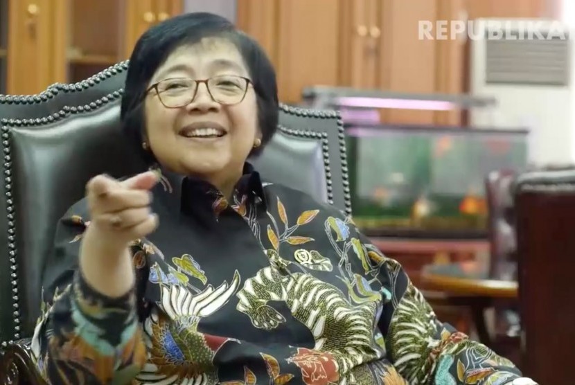 Menteri Lingkungan Hidup dan Kehutanan (KLHK), Siti Nurbaya Bakar 