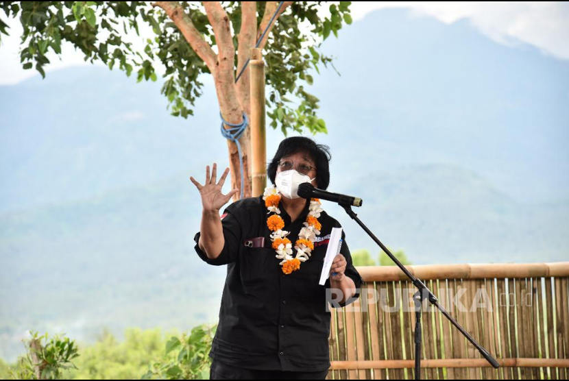 Menteri Lingkungan Hidup dan Kehutanan (LHK), Siti Nurbaya