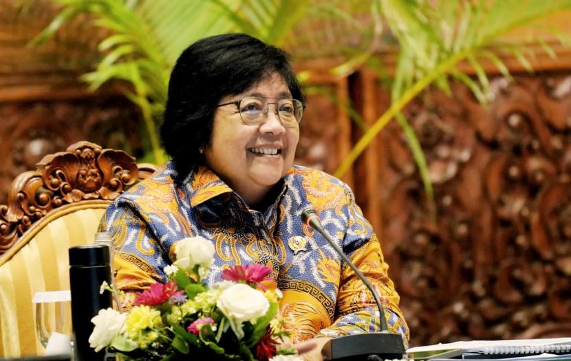 Menteri Lingkungan Hidup dan Kehutanan (LHK) Siti Nurbaya.