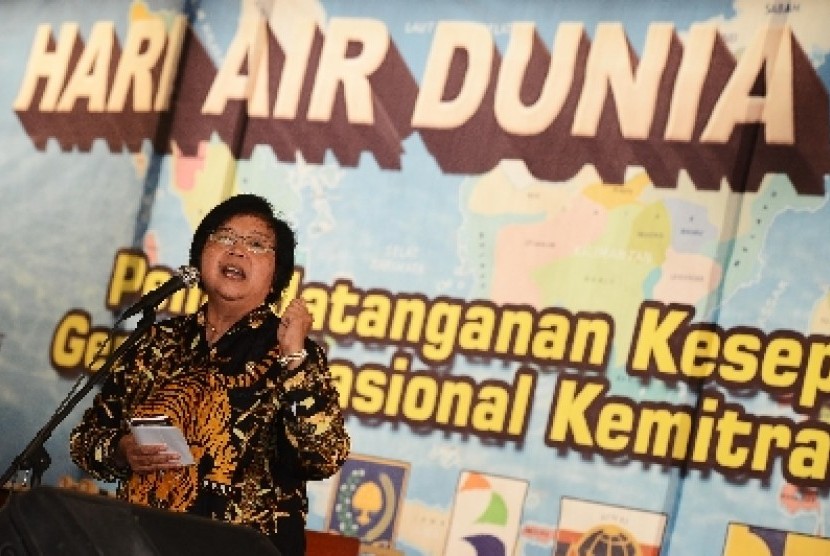 Menteri Lingkungan Hidup dan Kehutanan, Siti Nurbaya.