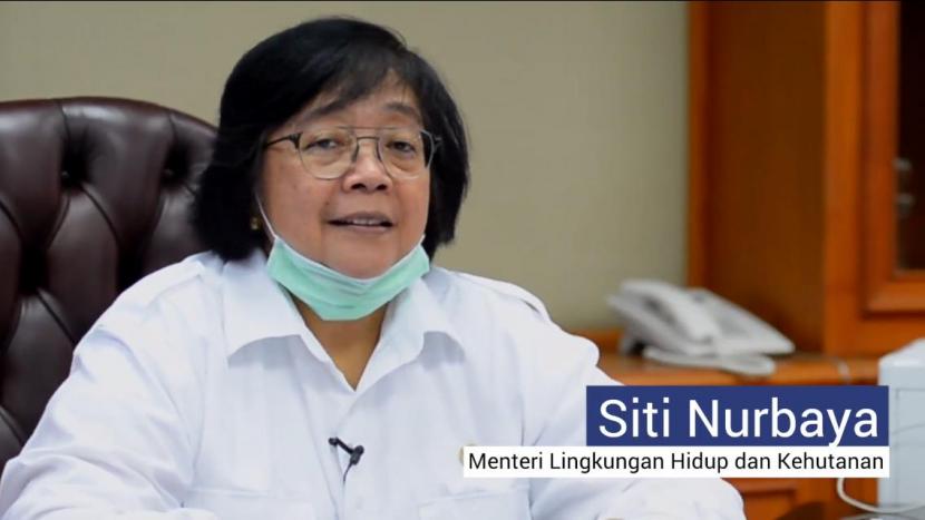 Menteri Linkungan Hidup dan Kehutanan, Siti Nurbaya