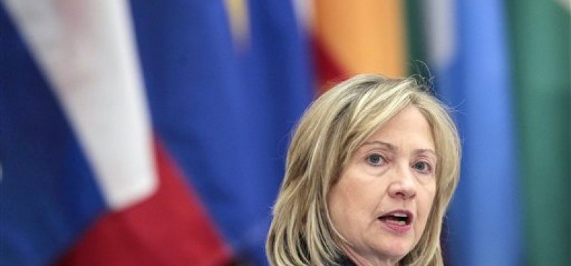 Menteri Luar Negeri AS, Hillary Clinton.