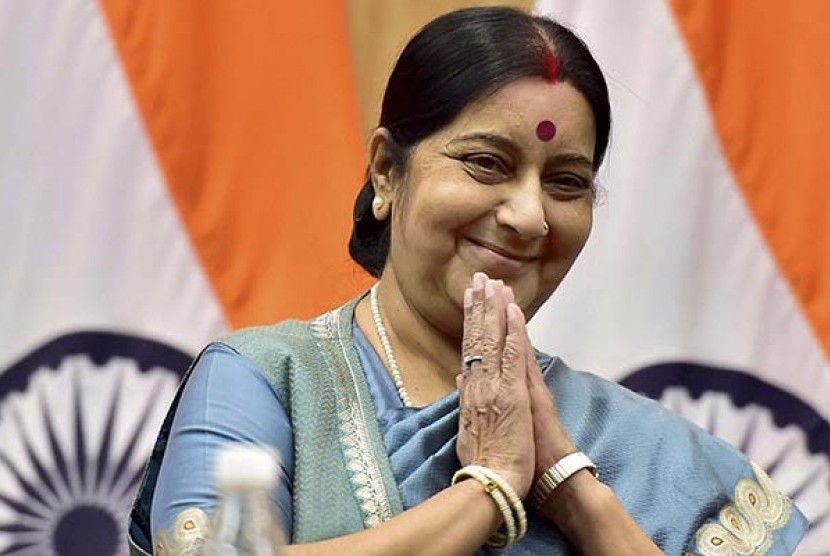 Menteri Luar Negeri India Sushma Swaraj menderita gagal ginjal.