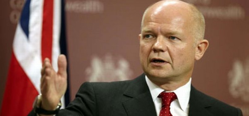 Menteri Luar Negeri Inggris William Hague