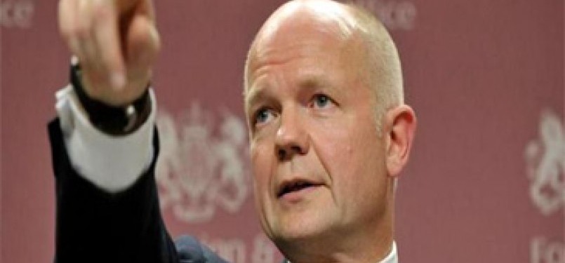 Menteri Luar Negeri Inggris William Hague