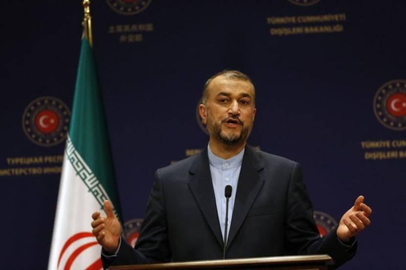 Menteri Luar Negeri Iran Hossein Amir-Abdollahian. 