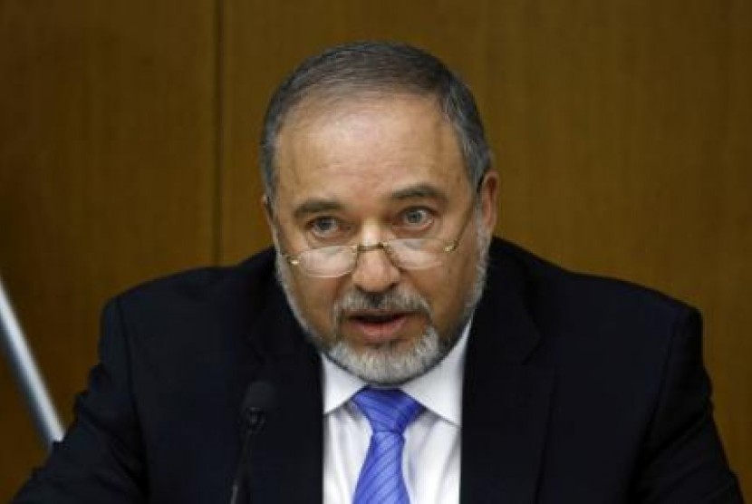 Menteri Luar Negeri Israrel Avigdor Lieberman.