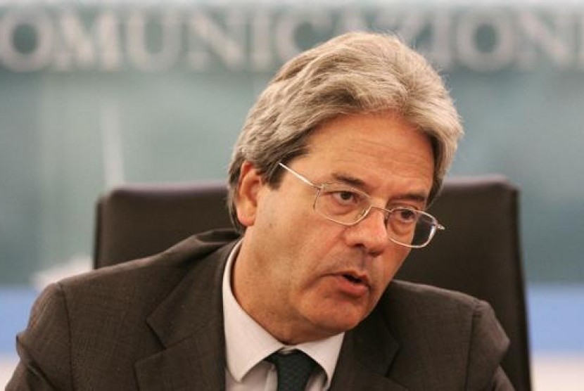Menteri Luar Negeri Italia Paolo Gentiloni
