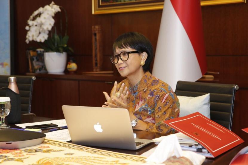 Menteri Luar Negeri (Menlu) RI Retno Marsudi. Indonesia akan menjadi presiden Dewan Keamanan PBB pada Agustus 2020