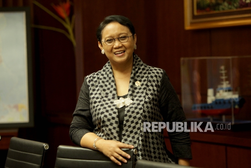 Indonesian Foreign Minister Retno L.P Marsudi