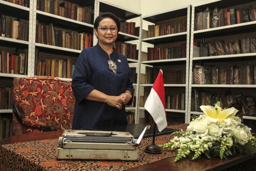 Indonesian Foreign Minister Retno Marsudi