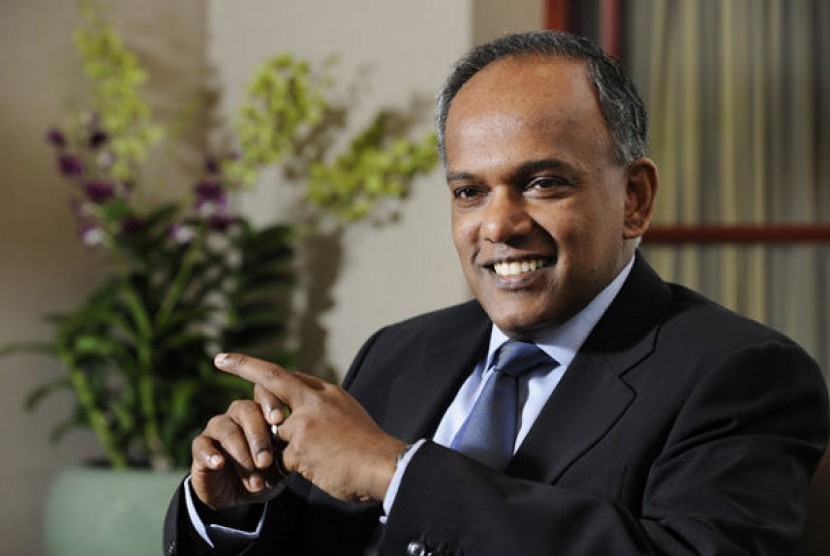 Menteri Singapura, K Shanmugam