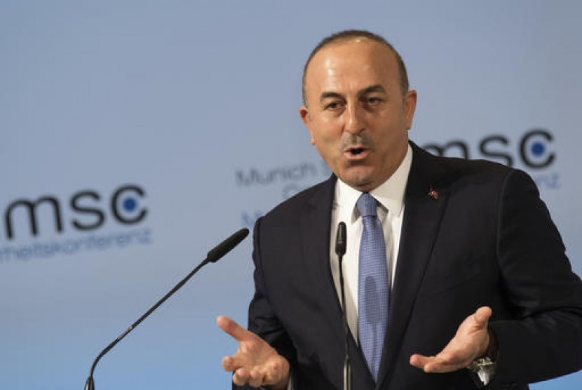 Menteri Luar Negeri Turki Mevlut Cavusoglu.