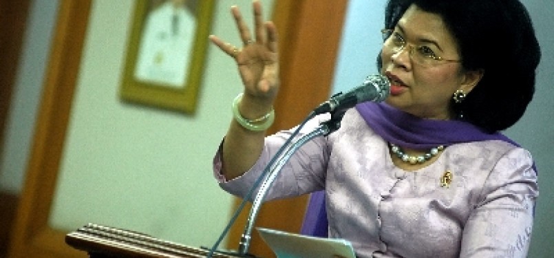 Menteri Negara Pemberdayaan Perempuan dan Perlindungan Anak (PPPA), Linda Amalia Sari Gumelar.