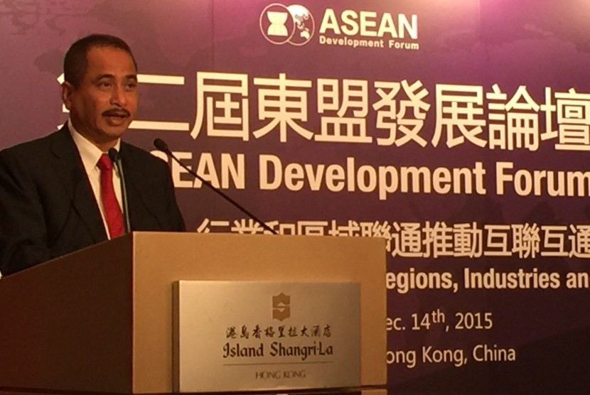 Menteri Pariwisata Arief Yahya mempresentasikan Wonderful Indonesia dalam ajang 2nd ASEAN Development Forum di Hongkong.