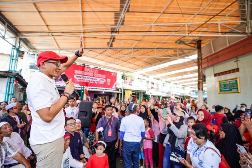 Menteri Pariwisata dan Ekonomi Kreatif (Menparekraf) Sandiaga Salahuddin Uno.