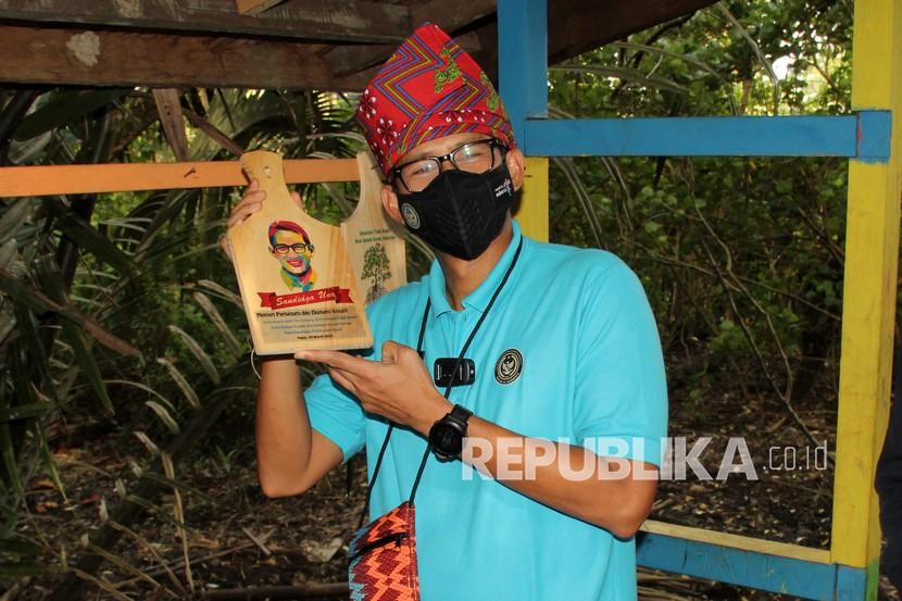 Menteri Pariwisata dan Ekonomi Kreatif Sandiaga Salahuddin Uno 