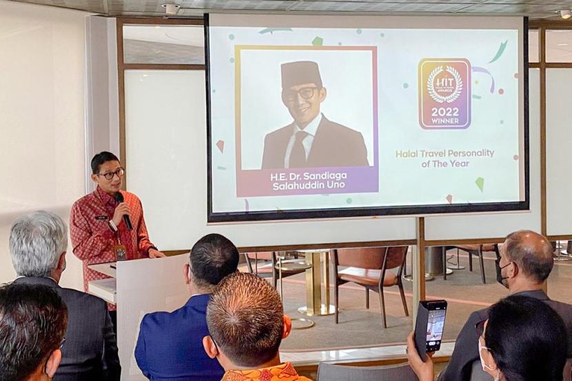 Menteri Pariwisata dan Ekonomi Kreatif, Sandiaga Salahuddin Uno 