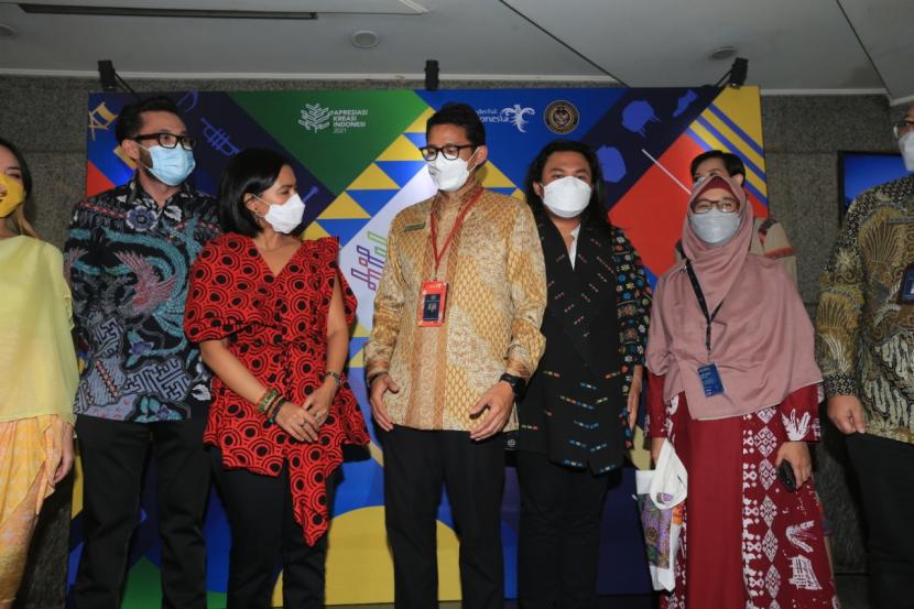 Menteri Pariwisata dan Ekonomi Kreatif Sandiaga Salahuddin Uno mengatakan, dengan adanya ajang 