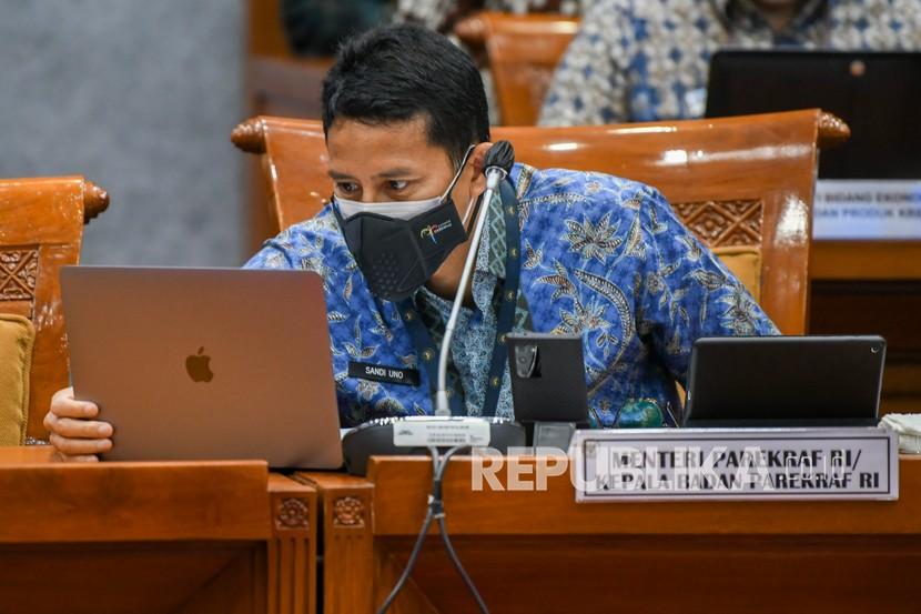 Menteri Pariwisata dan Ekonomi Kreatif Sandiaga Salahudin Uno.