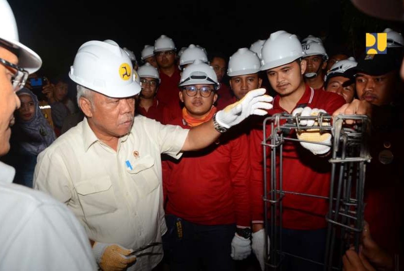 Menteri Pekerjaan Umum dan Perumahan Rakyat (PUPR) Basuki Hadimuljono.