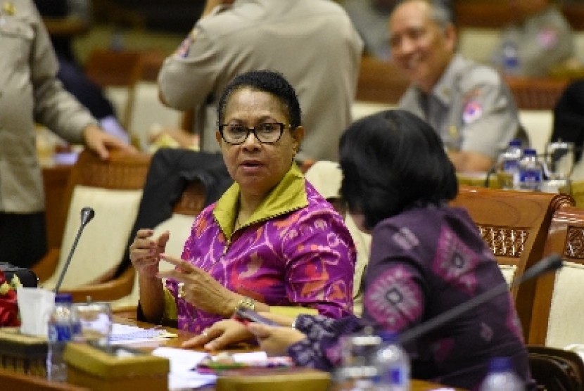 Menteri Pemberdayaan Perempuan dan Perlidungan Anak, Yohana Susana Yembise.