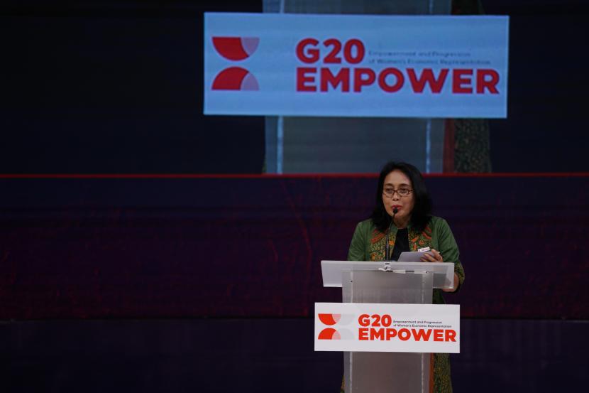 Menteri Pemberdayaan Perempuan dan Perlindungan Anak I Gusti Ayu Bintang Darmawati Puspayoga