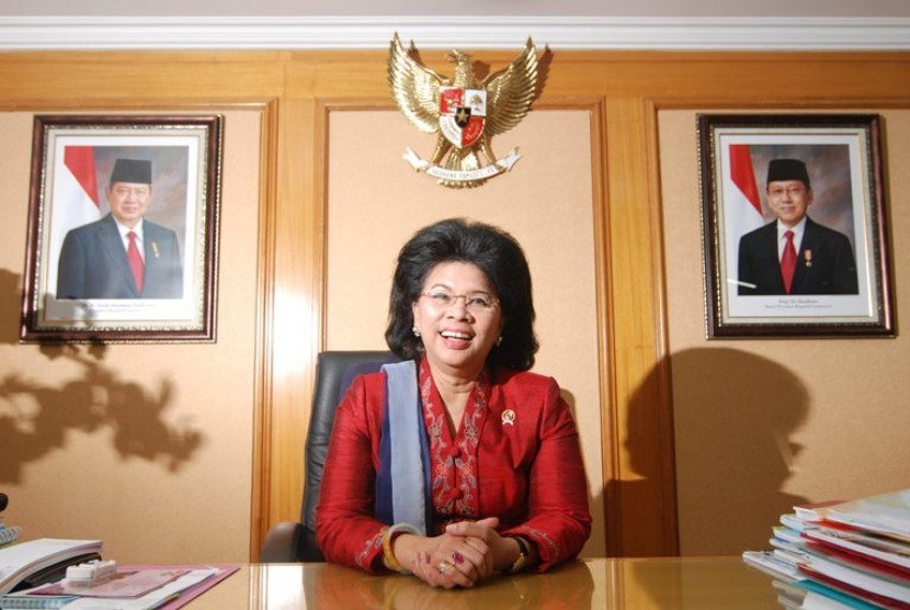  Indonesian Minister of Women Empowerment and Children Protection, Linda Amalia Sari Gumelal (file photo)  