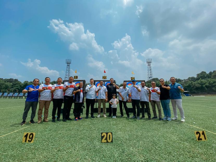 Menteri Pemuda dan Olahraga (Menpora) Dito Ariotedjo membuka gelaran kualifikasi cabor panahan Pekan Olahraga Nasional (PON) XXI di Aceh-Sumatra Utara, Sabtu (18/11/2023).