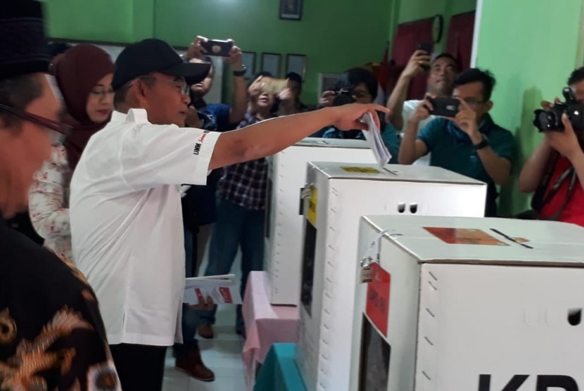 Pencoblosan Pemilu 2019 di TPS 20, Jatimulyo, Lowokwaru, Kota Malang (Ilustrasi)