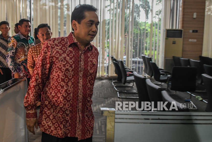 Menteri Perdagangan Agus Suparmanto. Kemenperin mengajak pelaku usaha untuk menggenjot ekspor Indonesia ke AS seiring perpanjangan fasilitas GSP.