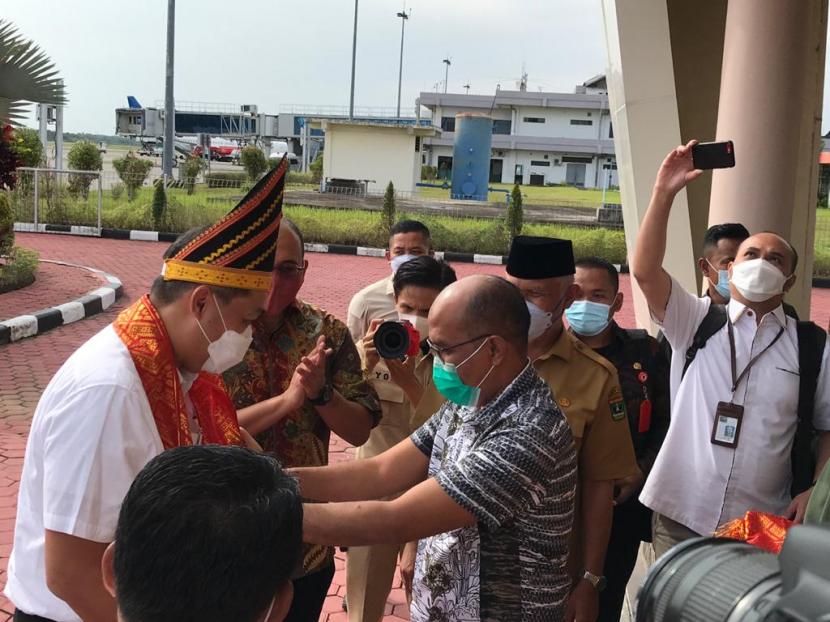 Menteri Perdagangan M Lutfi berkunjung ke Sumatra Barat
