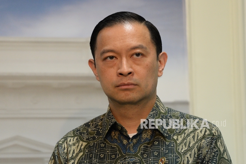 Menteri Perdagangan Thomas Lembong. (Republika/ Wihdan)