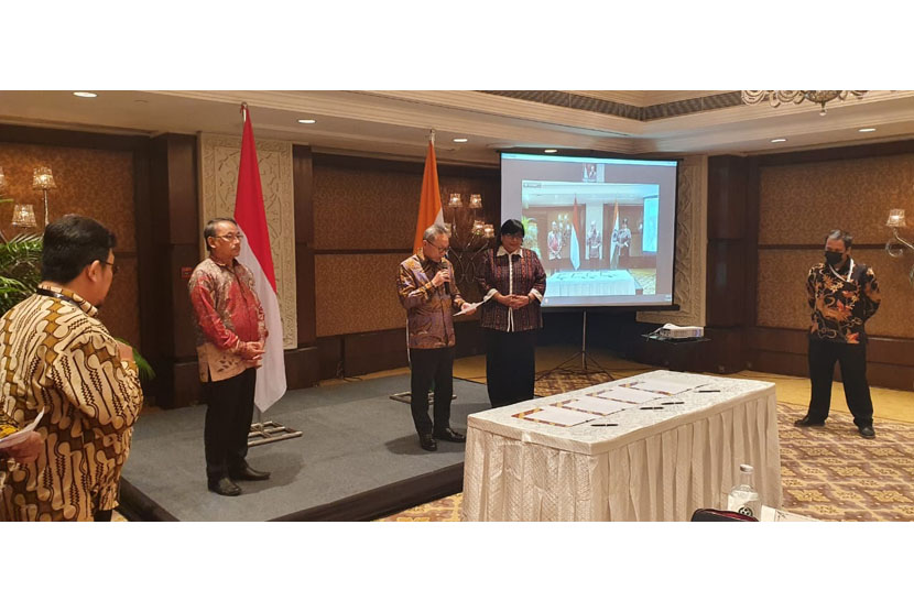 Menteri Perdagangan Zulkifli Hasan memimpin Delegasi Misi Dagang Indonesia ke New Dehli India dengan membawa 10 pelaku usaha dan eksportir Indonesia, serta asosiasi.