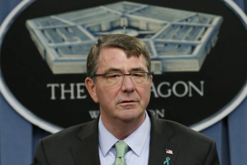 Menteri Pertahanan Amerika Serikat (AS) Ash Carter 