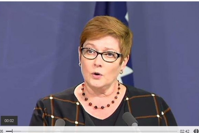Menteri Luar Negeri Australia Marise Payne.