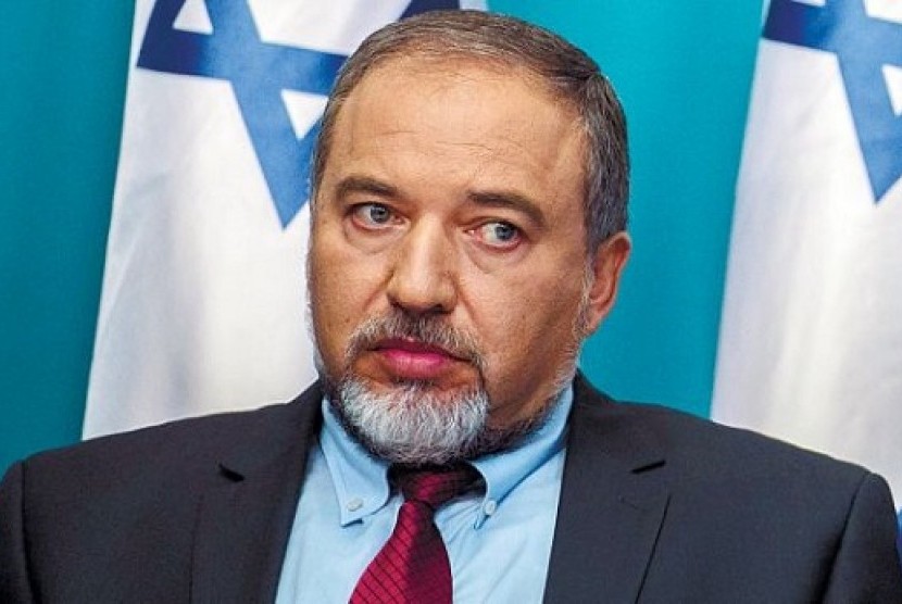Menteri Pertahanan Israel, Avigdor Lieberman.