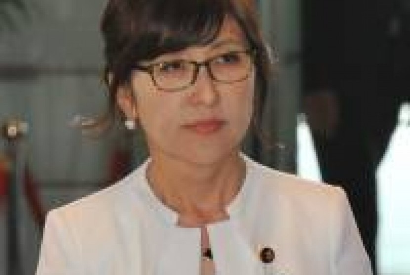 Menteri Pertahanan Jepang yang baru, Tomomi Inada.