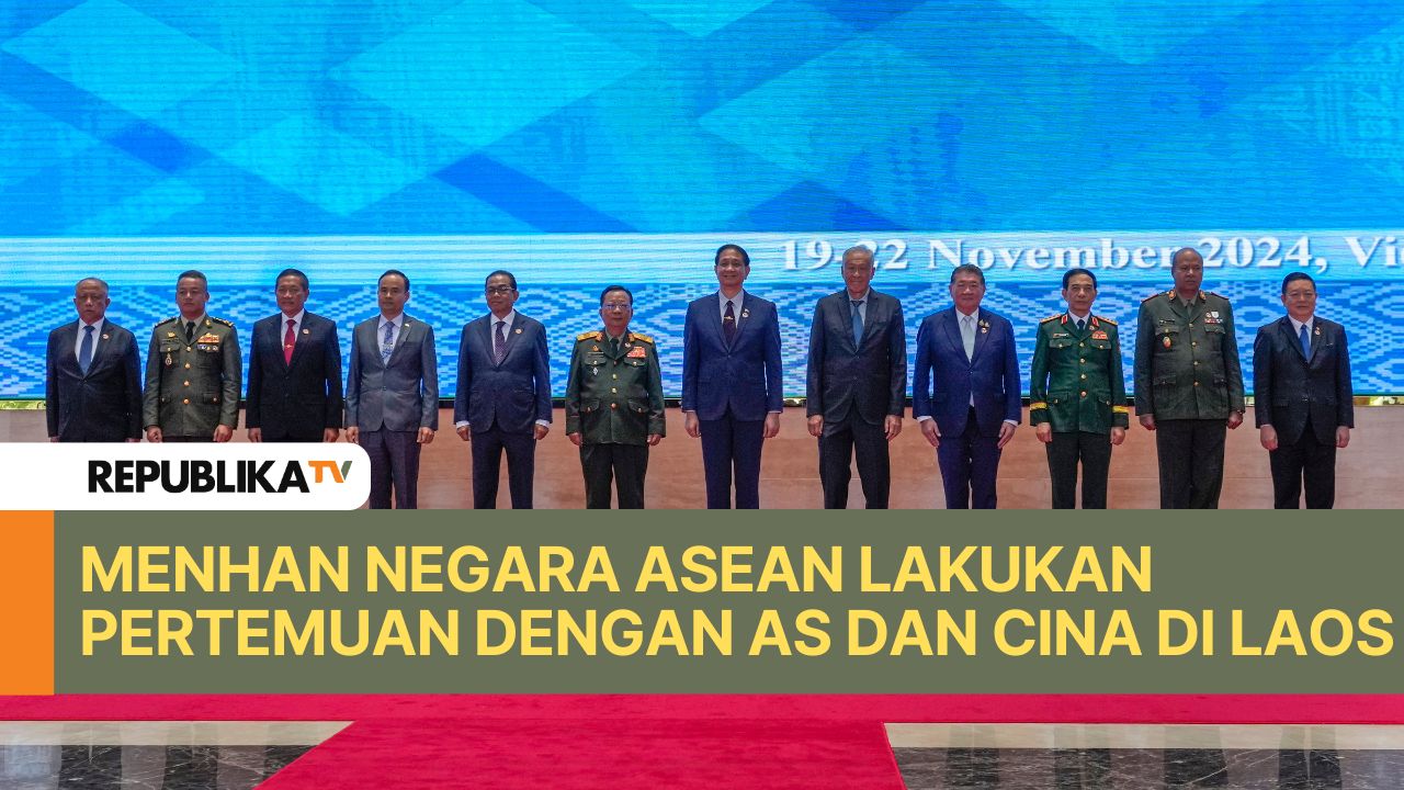 Menteri pertahanan negara-negara ASEAN bertemu dengan menhan AS, Cina, dan sejumlah negara lain.