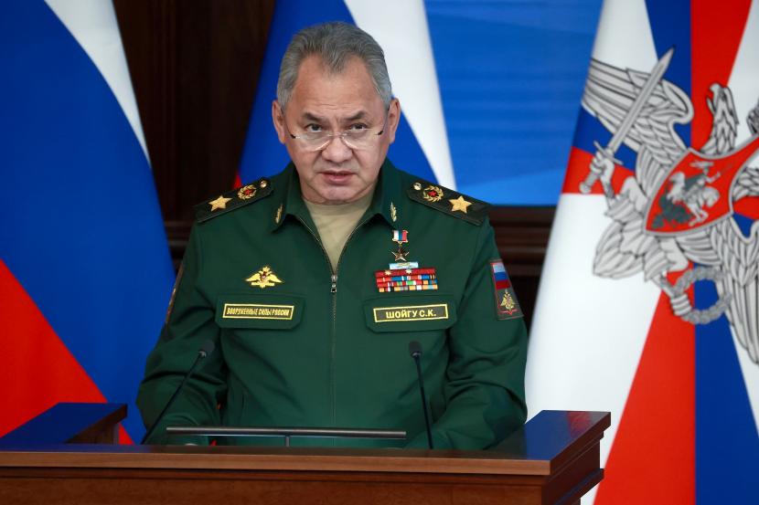 Menteri Pertahanan Rusia, Sergei Shoigu.
