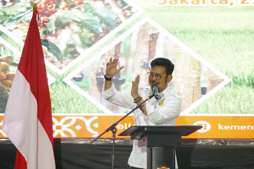 Mentan Syahrul Yasin Limpo mengingatkan Apkasi pertanian adalah sektor yang menopang kehidupan. Ilustrasi.