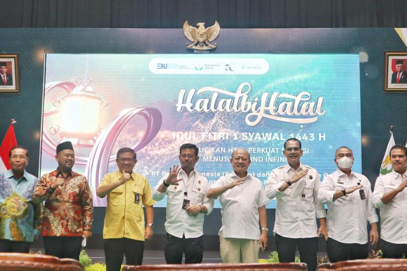 Menteri Pertanian (Mentan) Syamsul Yasin Limpo mengapresiasi kontribusi PT Pupuk Indonesia dalam peningkatan sektor pertanian. 