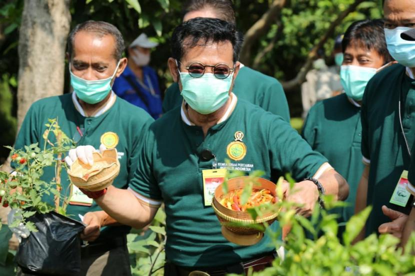 Menteri Pertanian Syahrul Yasin Limpo mengatakan pertanian menjadi penting dimana sektor ini sangat stategis bagi Negara.