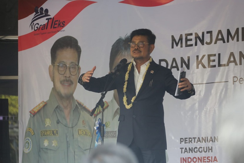 Menteri Pertanian Syahrul Yasin Limpo (Mentan SYL).