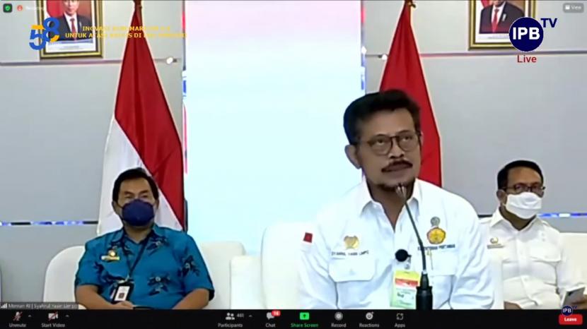 Menteri Pertanian Syahrul Yasin Limpo